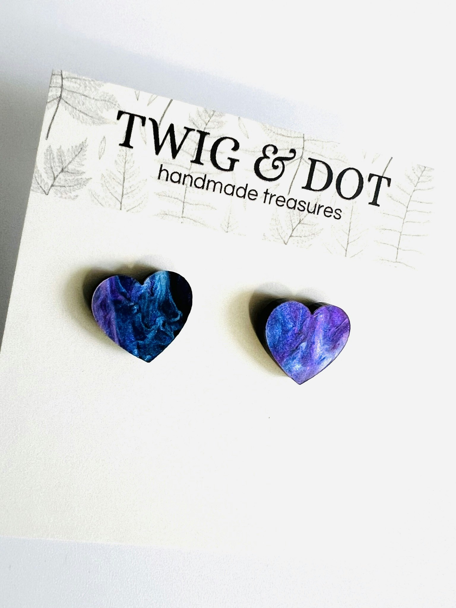 Purple Storm Heart