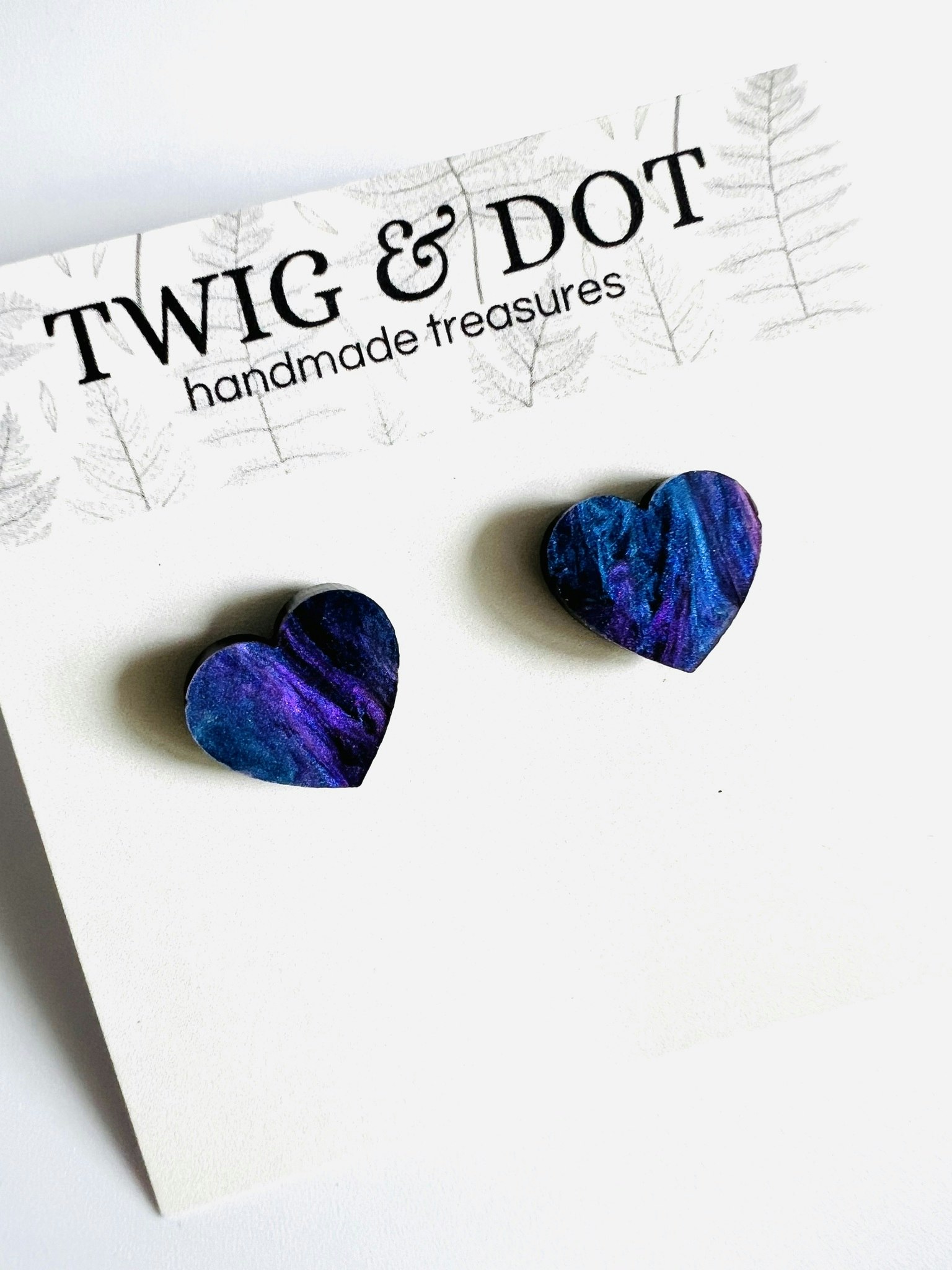 Purple Storm Heart