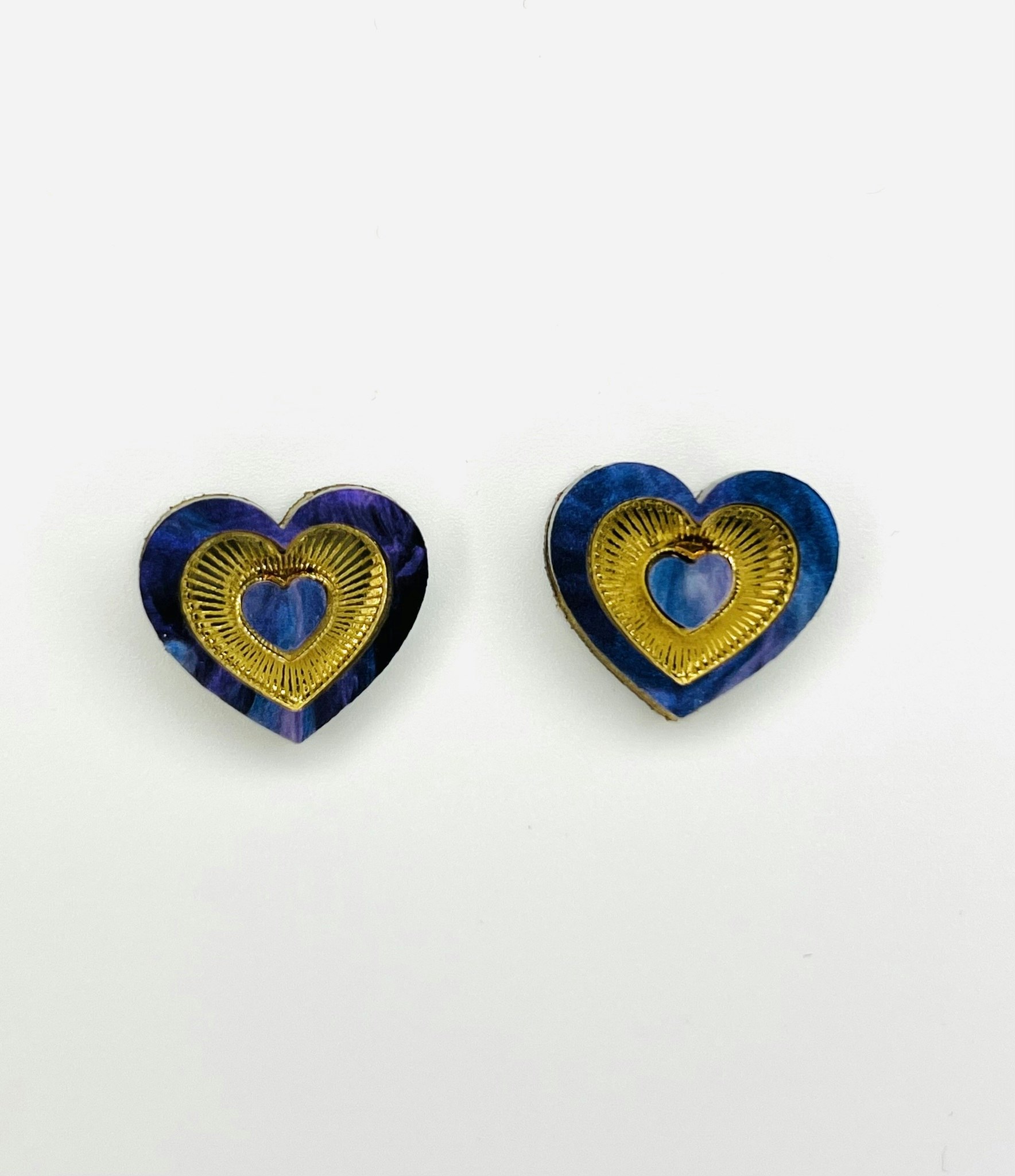 Mini Radiant Heart - Purple Storm