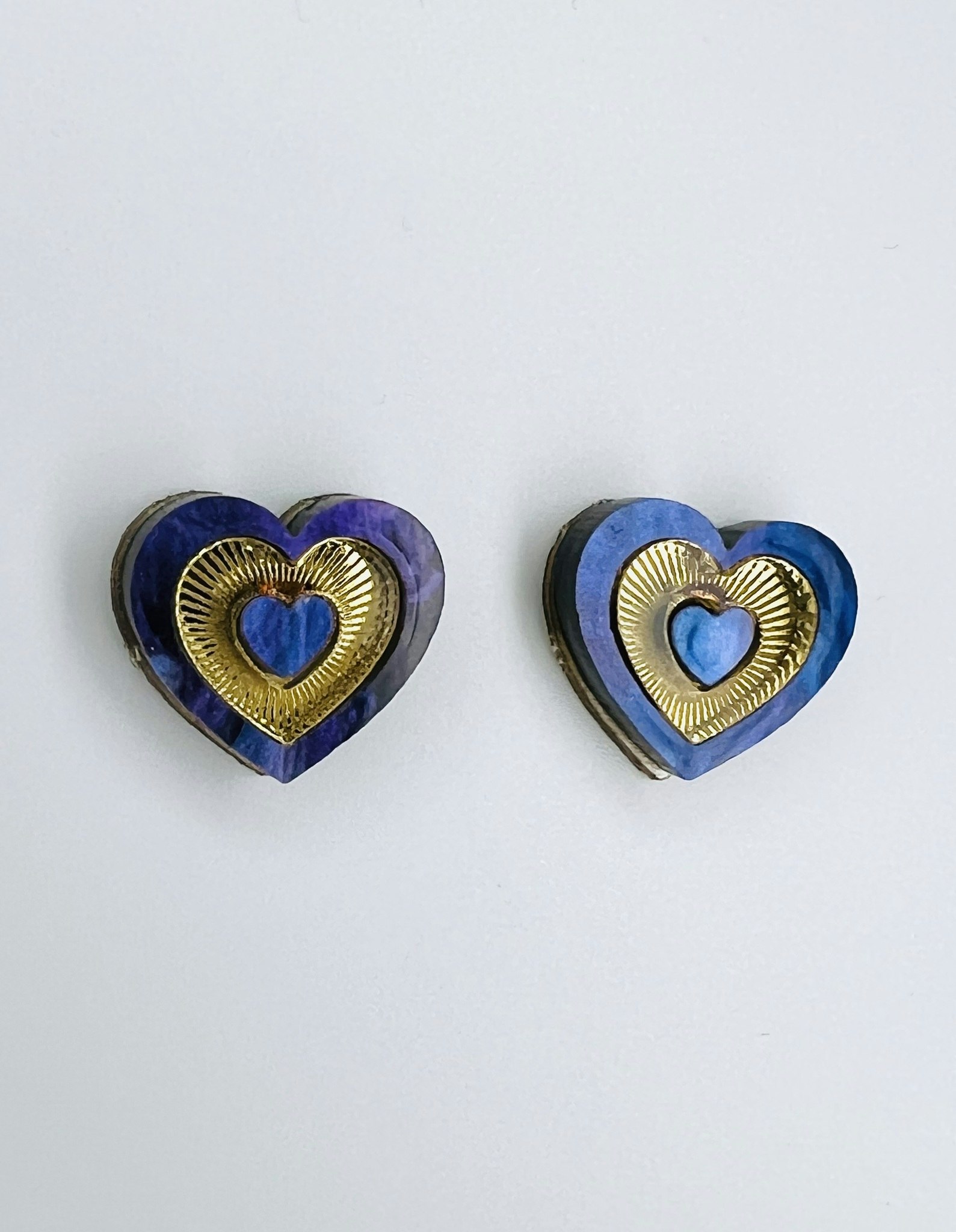 Mini Radiant Heart - Purple Storm