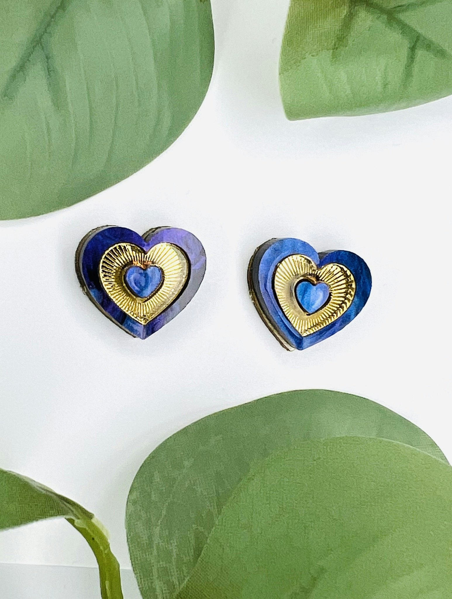 Mini Radiant Heart - Purple Storm
