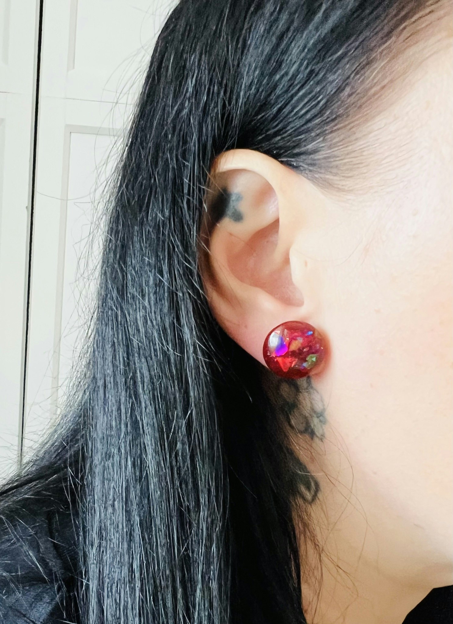 Night Glam Button Studs