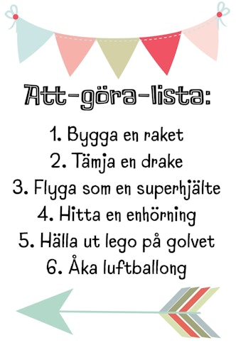 Att göra lista