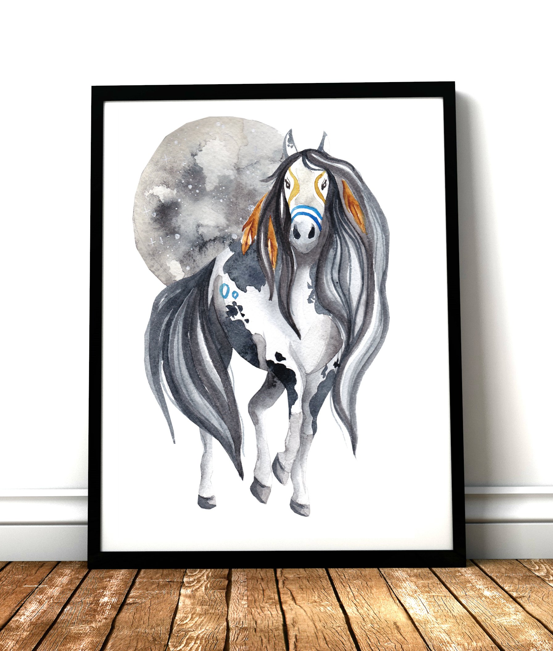 Moon Horse white