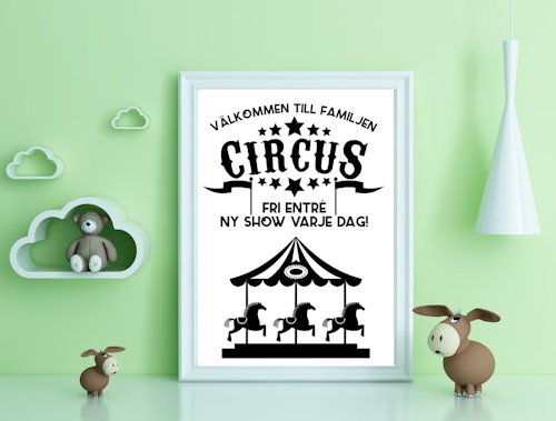 Välkommen till familjen circus - Karusell