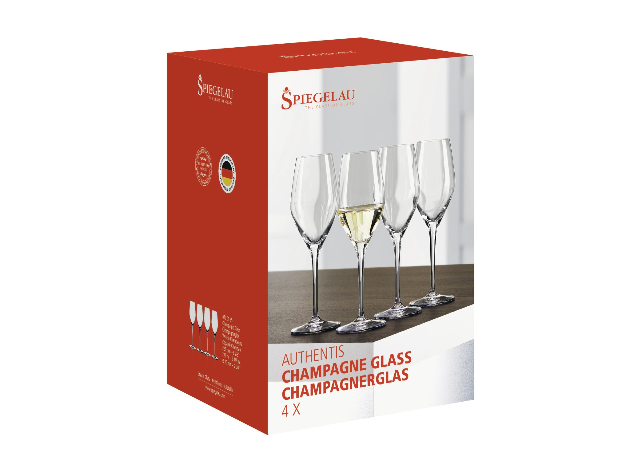Authentis Champagneglas