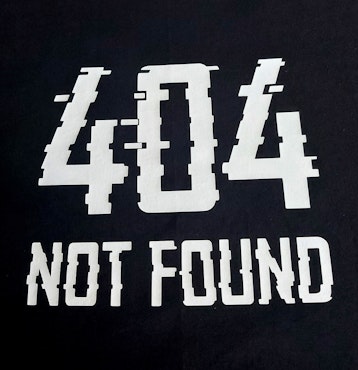 404 Not Found T-Shirt