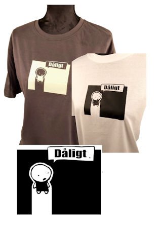 Dåligt t-shirt