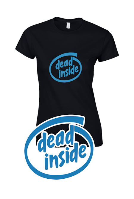 Dead Inside t-shirt - Dam