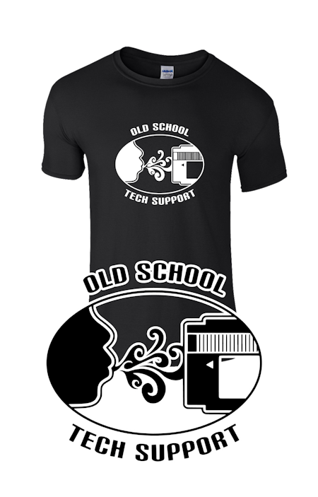 Old School Tech Support t-shirt