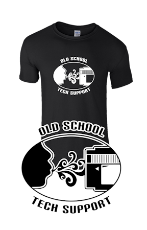 Old School Tech Support t-shirt