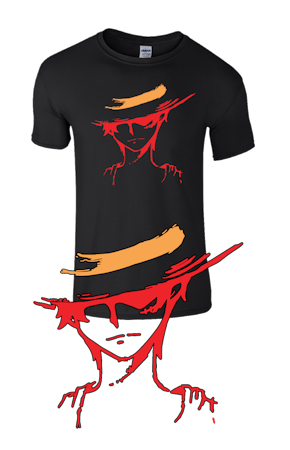 One Piece t-shirt - Luffy Face