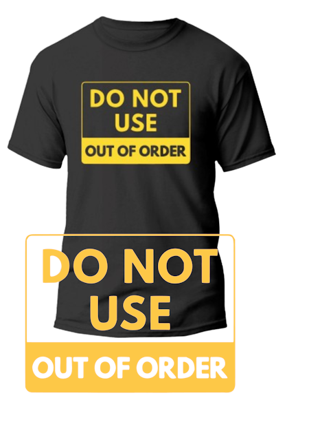 Out of order t-shirt