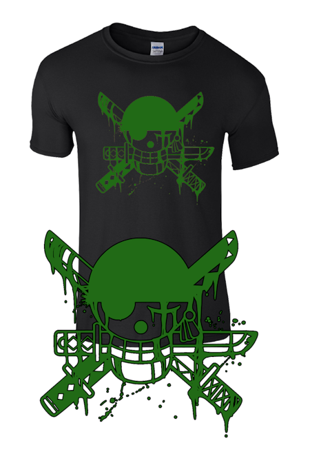 One Piece t-shirt - Zoro logo