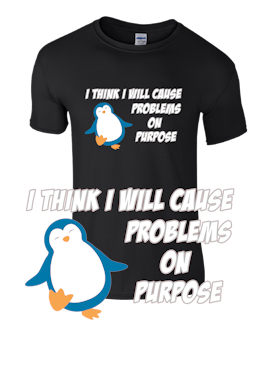 Problems on purpose t-shirt