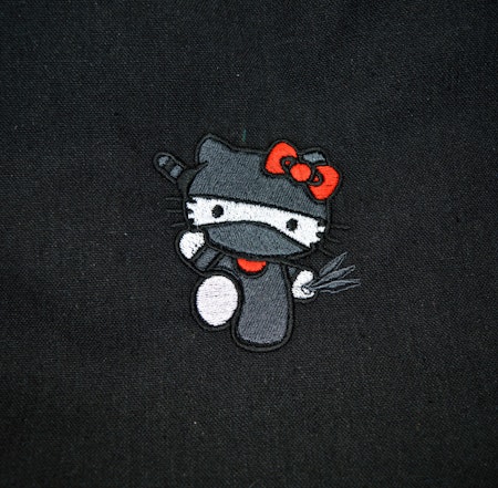 Ninja Kitty tygpåse