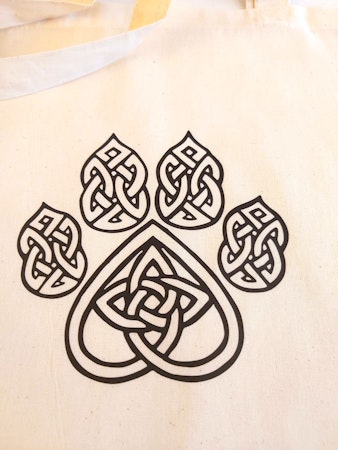 Celtic Paw tygpåse