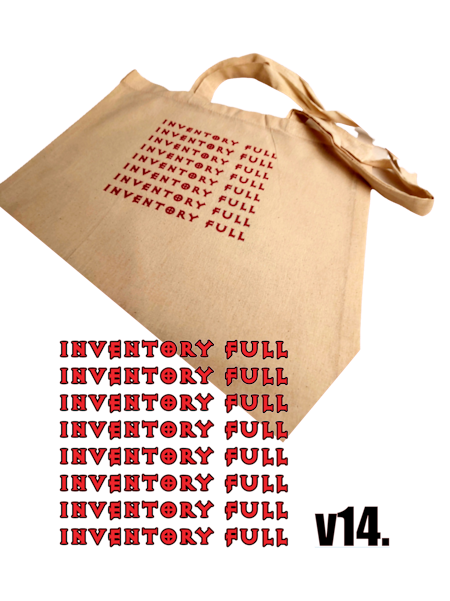 Inventory Full - tygpåse