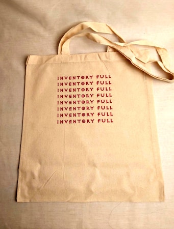 Inventory Full - tygpåse