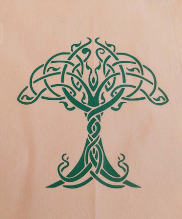 Yggdrasil - Tree of Life - tygpåse