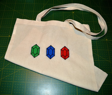 Zelda - Rupees - tygpåse