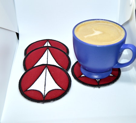 Robotech - Macross logo glasunderlägg