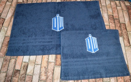 Handduk - Doctor Who - Tardis