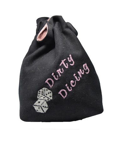 Broderad tärningspåse - Dirty Dicing