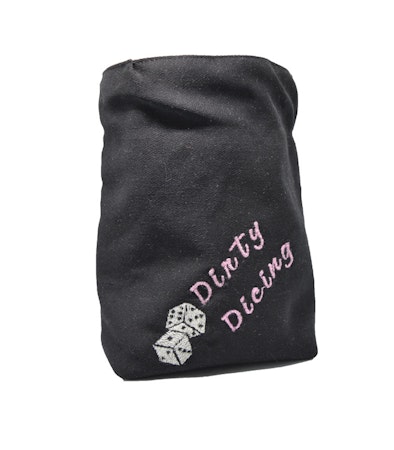 Broderad tärningspåse - Dirty Dicing