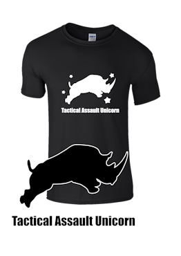 Tactical Assault Unicorn t-shirt