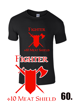 RPG t-shirt - Fighter