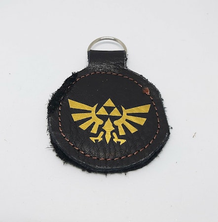 Tryckt nyckelring - Zelda - Hyrule Crest