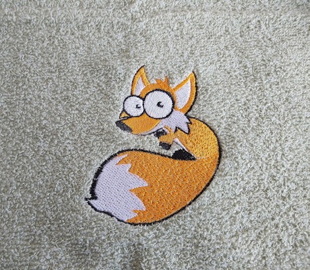 Gästhandduk - Curious Fox