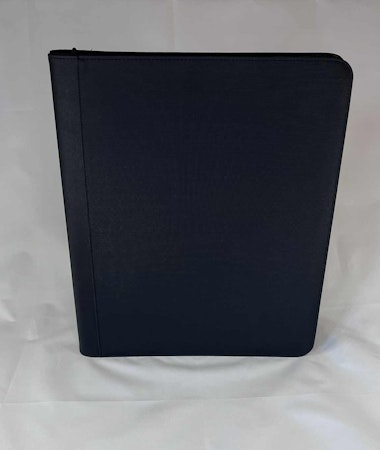 Svart Toploader binder 9-pocket binder för 216 kort