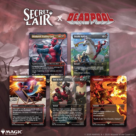 Secret Lair x Marvel's Deadpool