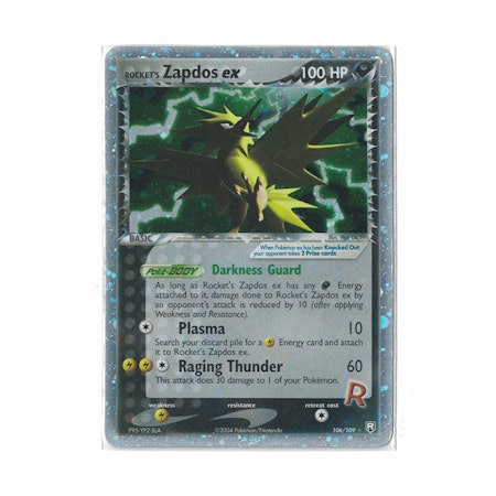 Pokémon - Rocket's Zapdos ex (106)