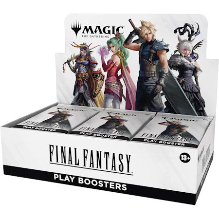 Magic The Gathering: Final Fantasy Play Booster Display