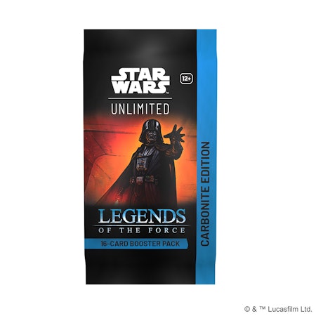 Star Wars: Unlimited - Legends of the Force Carbonite Booster Pack