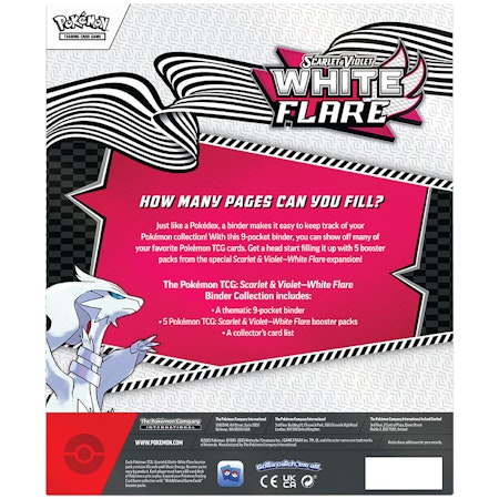 Pokémon TCG: Scarlet & Violet - White Flare Binder Collection