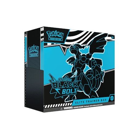 Pokémon TCG: Scarlet & Violet - Black Bolt Elite Trainer Box