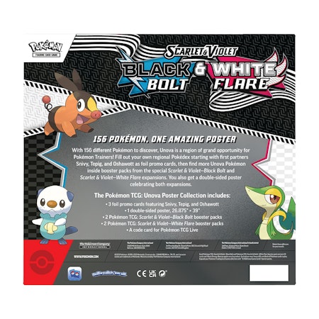 Pokémon TCG: Scarlet & Violet - Unova Poster Collection
