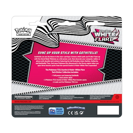 Pokémon TCG: Scarlet & Violet - White Flare Tech Sticker Collection