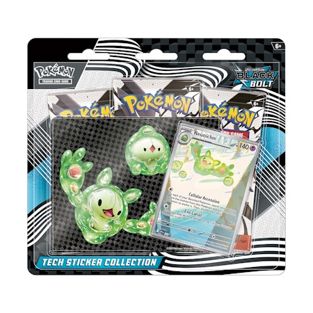 Pokémon TCG: Scarlet & Violet - Black Bolt Tech Sticker Collection