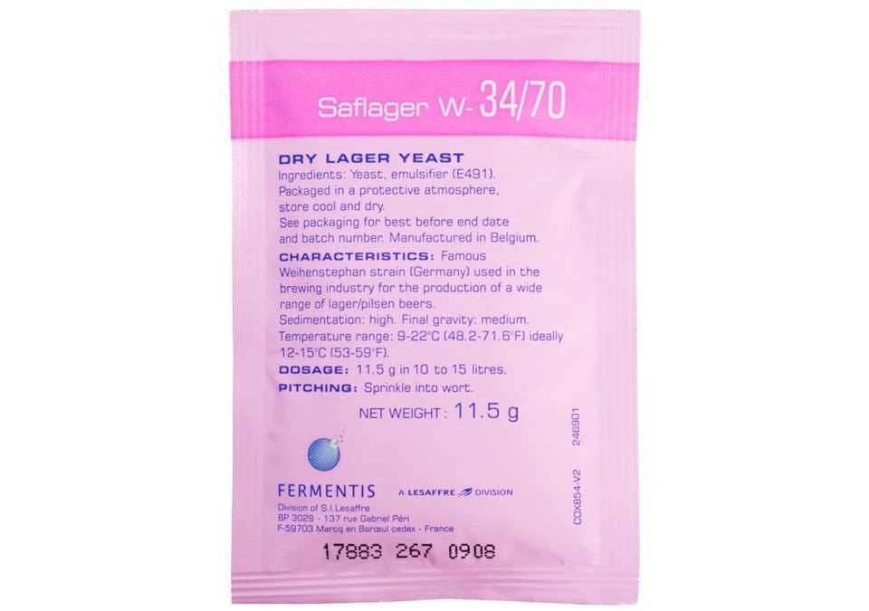 Öljäst, Fermentis Saflager W-34/70