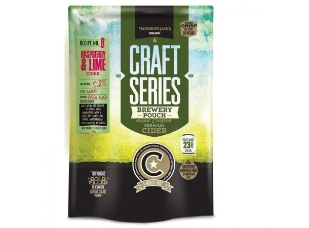 Ciderkit, Mangrove Jacks Raspberry & Lime