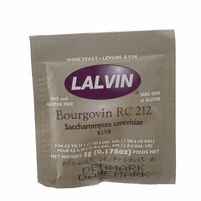 Vinjäst, Lalvin RC-212 Bourgovin 5g