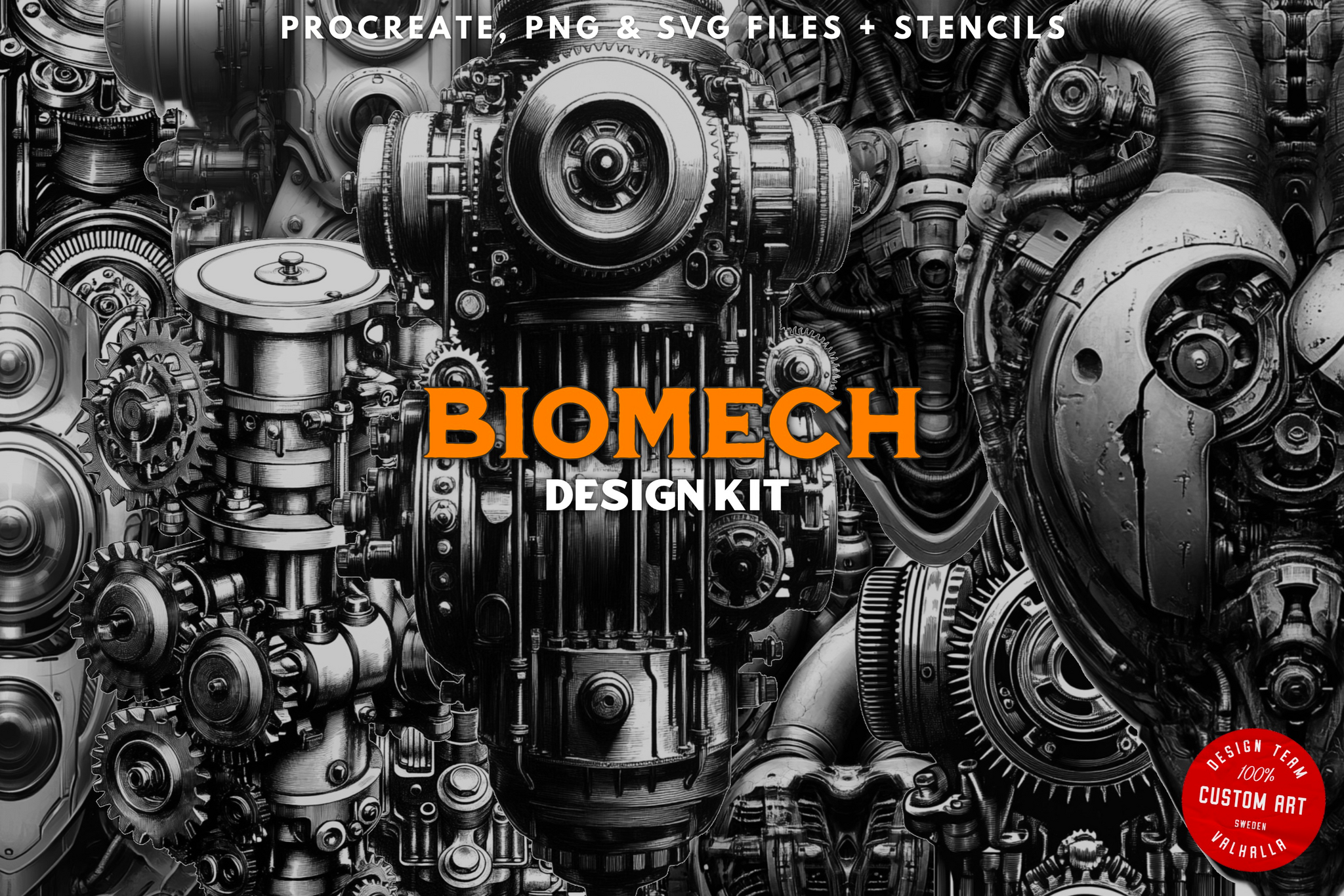 Procreate, Biomech Design kit 1