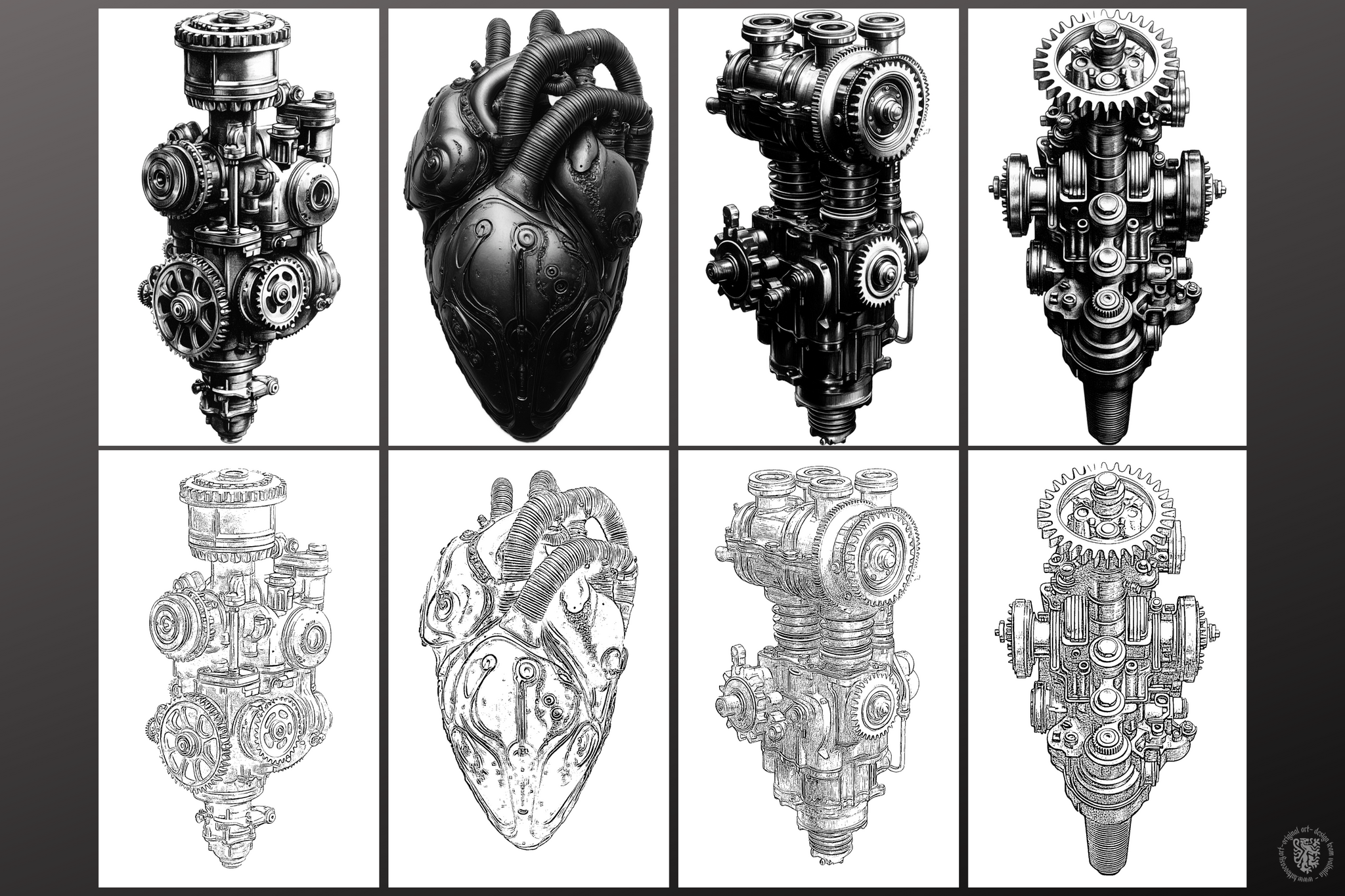 Procreate, Biomech Design kit 1