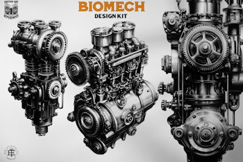 Procreate, Biomech Design kit 1