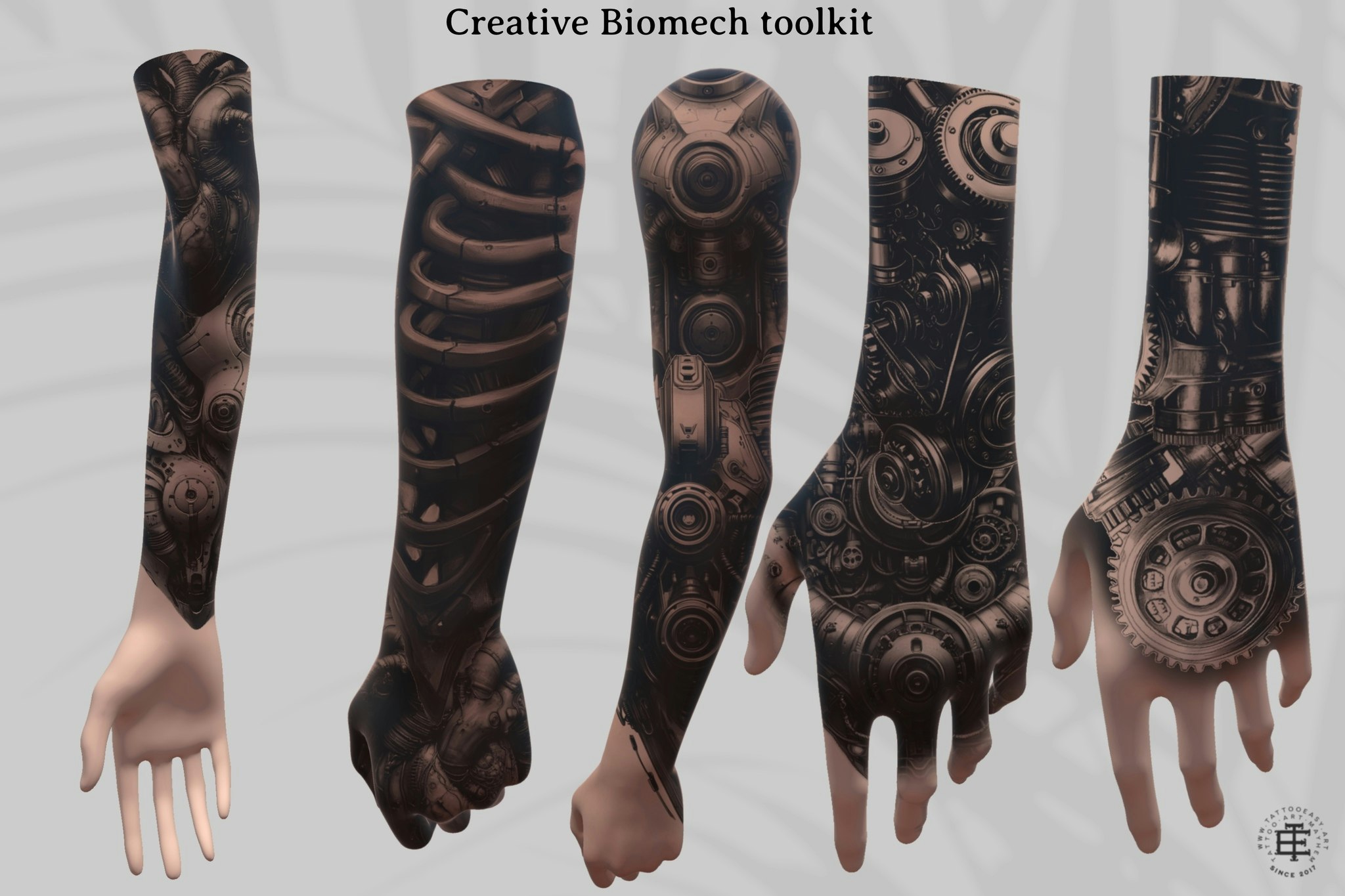 Procreate, Biomech Design kit 1